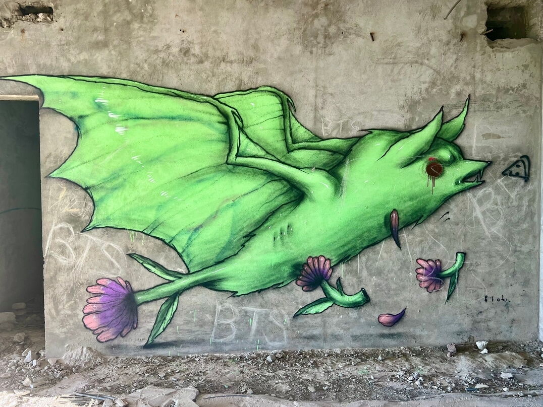 Green Bat - Sasha Blot