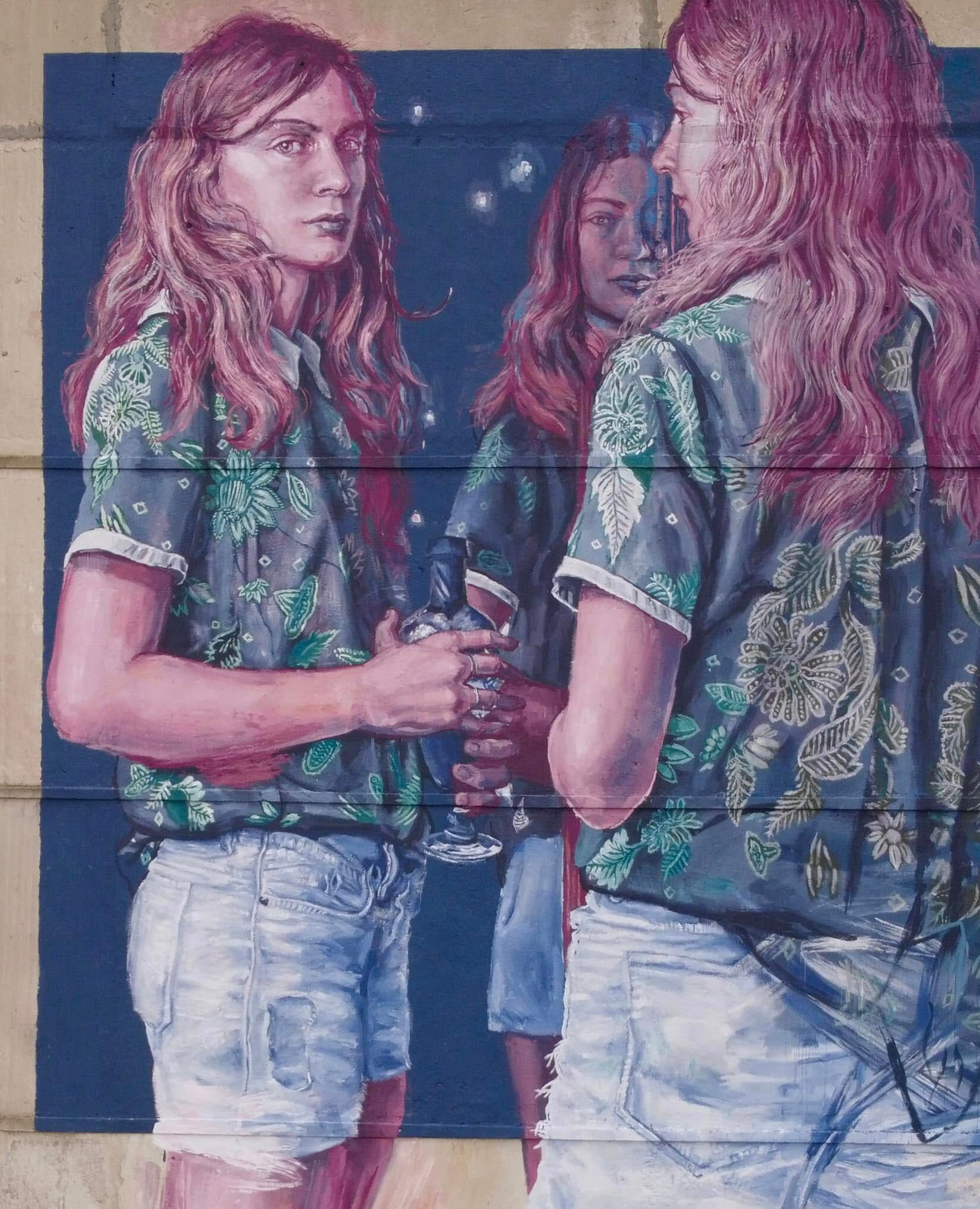 Girl in Mirrors - Fintan Magee