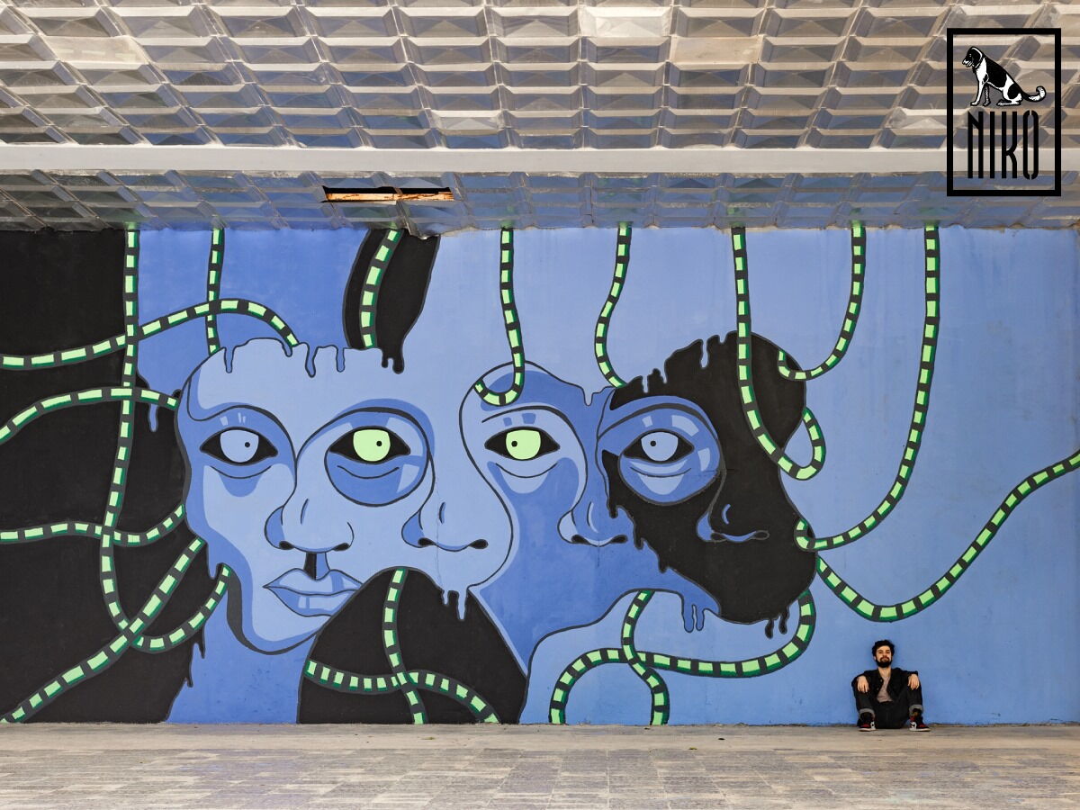Blue Yellow Eyes - Oto Mikadze