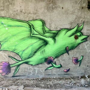 Green Bat - Sasha Blot