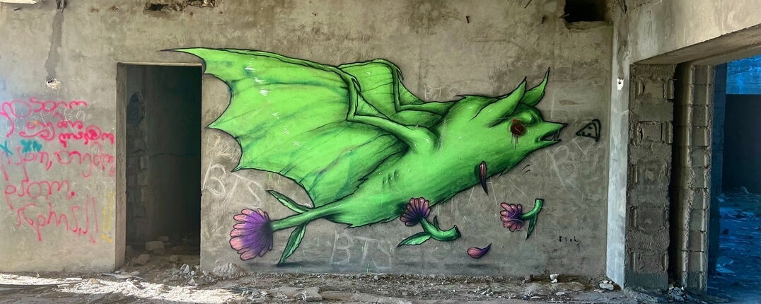 Green Bat - Sasha Blot